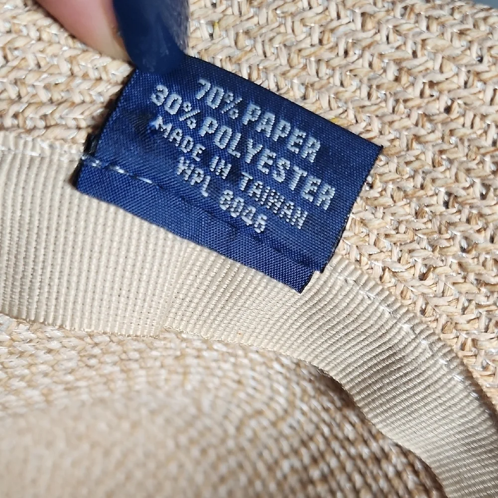 Charter Club Natural Straw Women's Hat